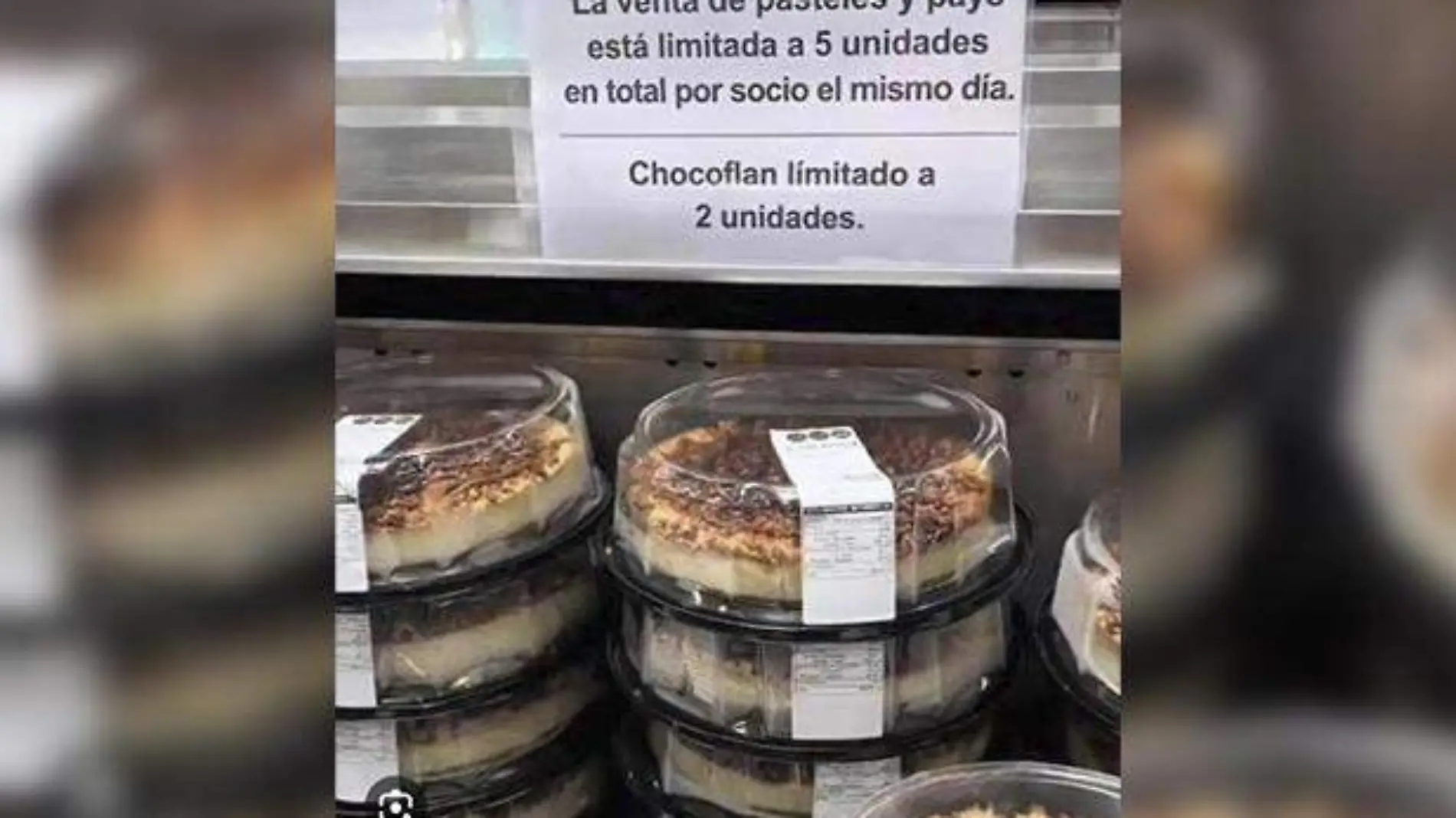 Venta pasteles Costco